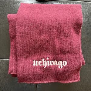 University of Chicago scarf, maroon of course